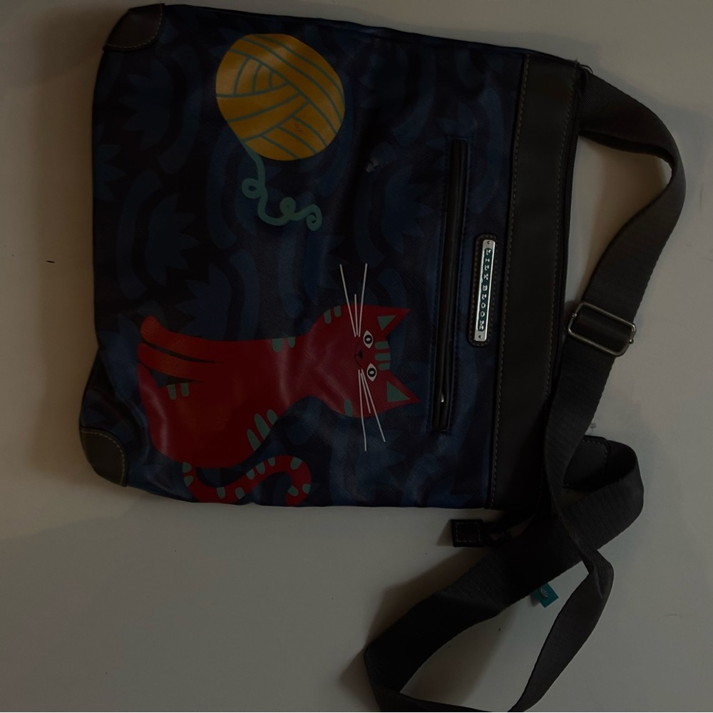 Colorful Cat Design Crossbody Bag